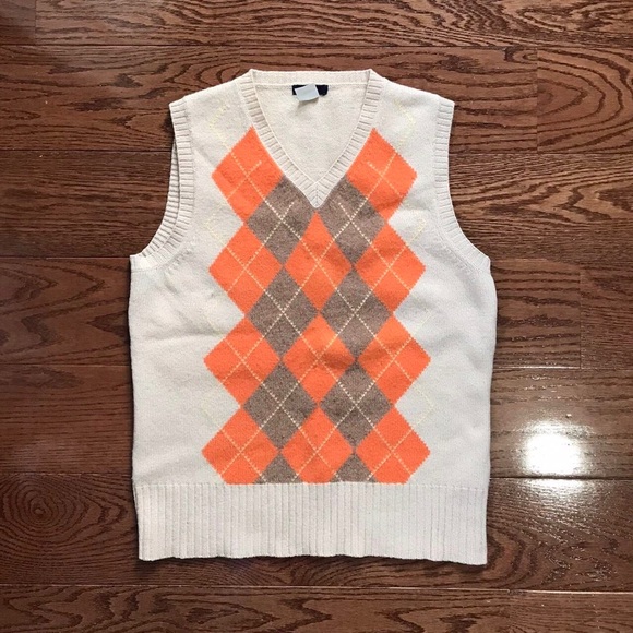 J Crew Argyle Sweater Vest - Picture 1 of 4